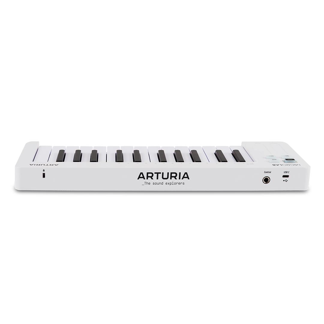 Arturia Microlab MK3 25 Key MIDI Keyboard & Controller in White